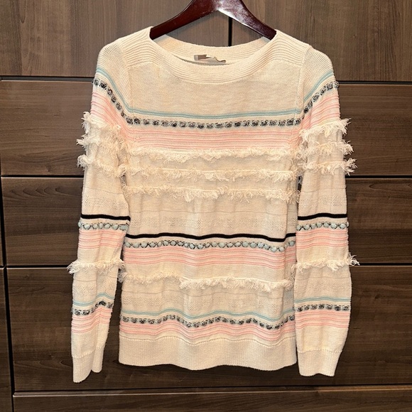 LOFT Sweaters - LOFT Shabby Chic Sweater Size L